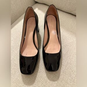 Kate Spade Black Patent Leather Heels